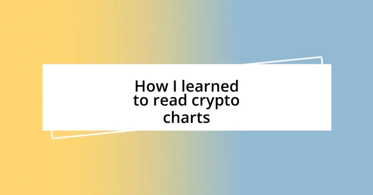 How I learned to read crypto charts